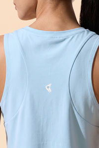Zelocity Quick Dry Contour Tank Top - Spun Sugar — thumbnail 3